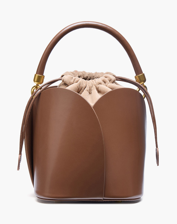 660-6105-609 Сумка женская кож.спилок-и.кожа/и.кожа корич, S, Mascotte