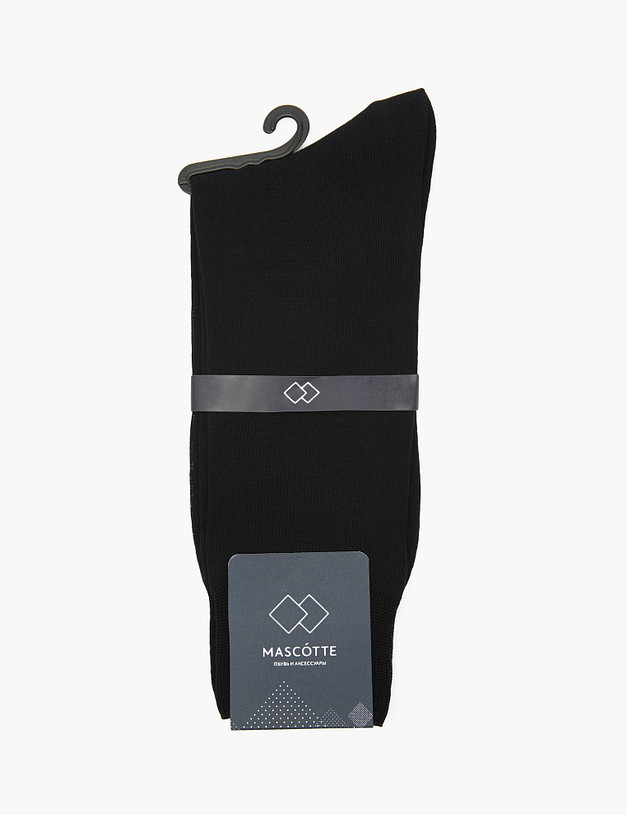 Черные мужские носки MASCOTTE M6434-02 | ракурс 2
