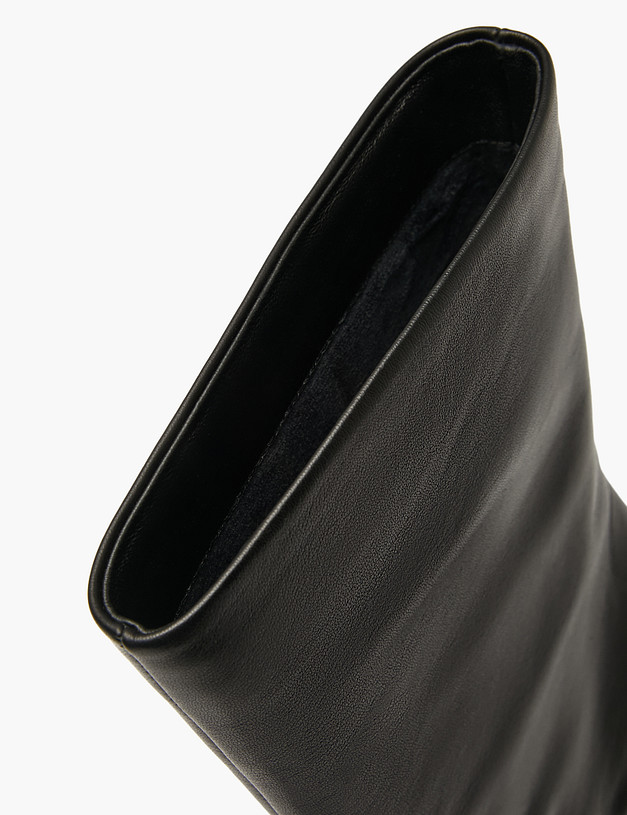 Черные женские полусапоги MASCOTTE 126-525921-3100M | ракурс 6