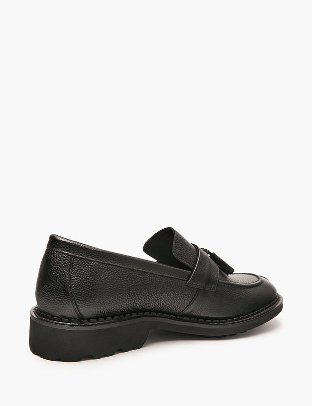 Черные мужские лоферы MASCOTTE 128-5121517-0102 | ракурс 3