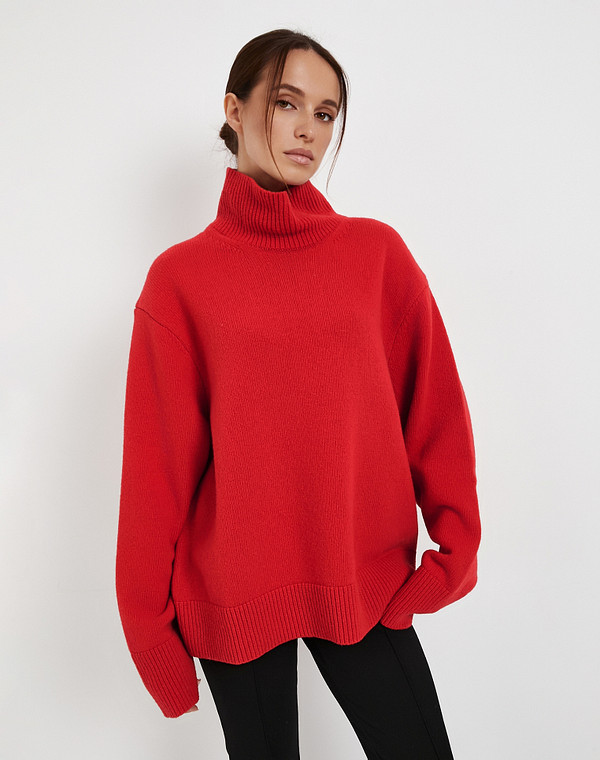 990-5201-7505 Джемпер женский красн, Mascotte