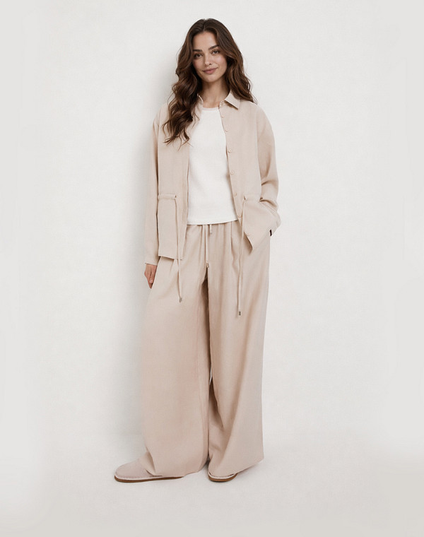 998-6102-2808 Брюки женские беж, Mascotte