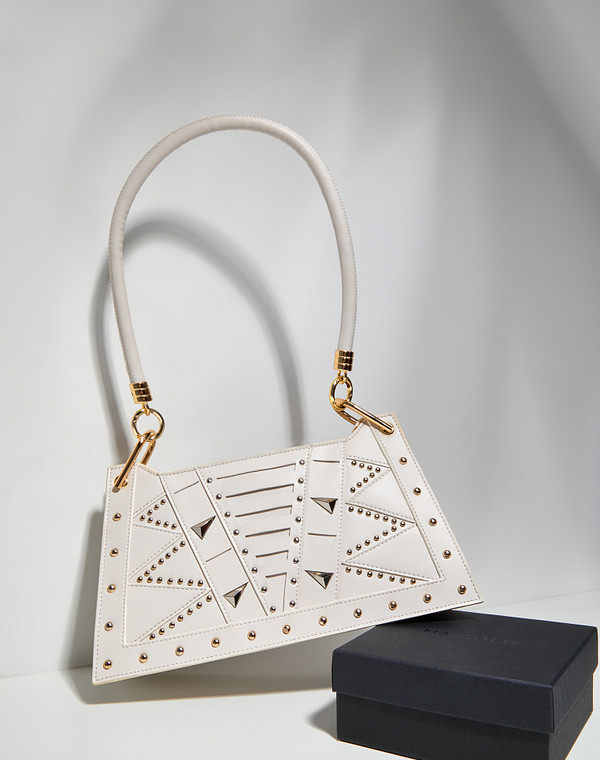 604-3137-601 Сумка женская и.кожа/текстиль бел, S, Mascotte