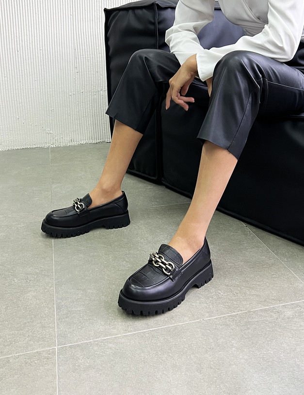 Женские лоферы на массивной подошве MASCOTTE 58-210311-0102 | ракурс 1