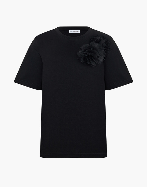 976-6103-2602 Футболка женская черн, Mascotte