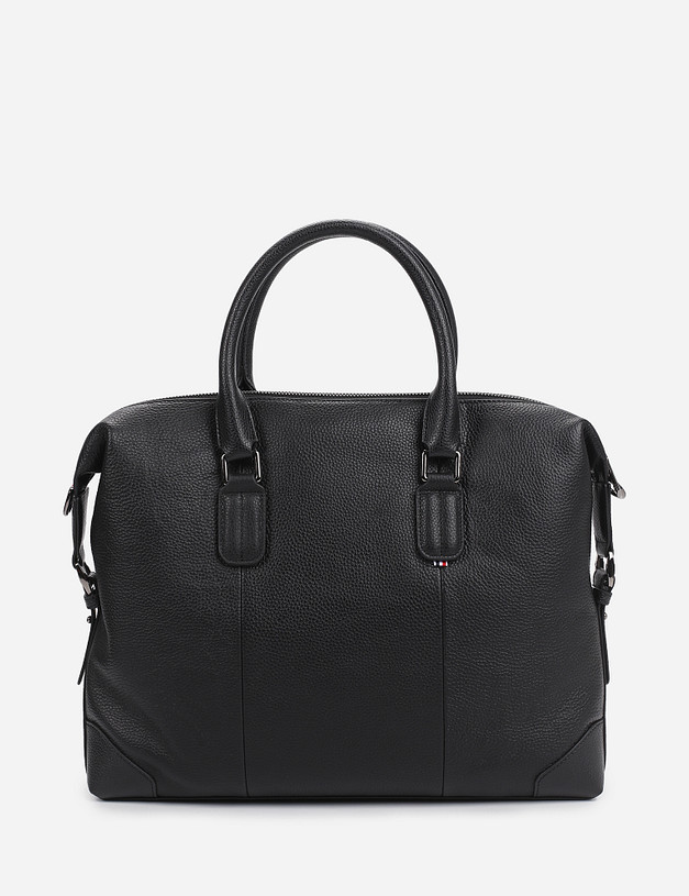 Черный мужской портфель MASCOTTE 604-1128-102 | ракурс 2