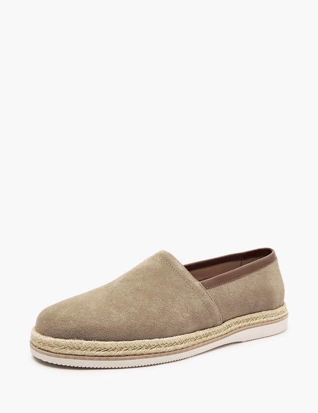 Бежевые мужские эспадрильи MASCOTTE 175-511721-0210 | ракурс 3 Бежевые мужские эспадрильи MASCOTTE 175-511721-0210 | ракурс 3
