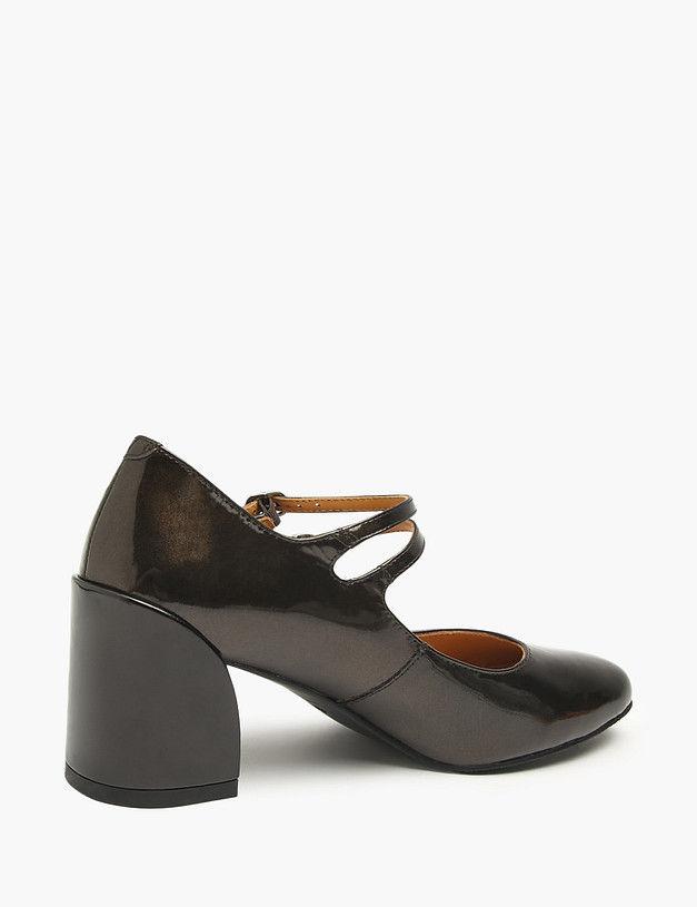 Темно-коричневые женские туфли Мэри Джейн MASCOTTE 126-525411-0709 | ракурс 3