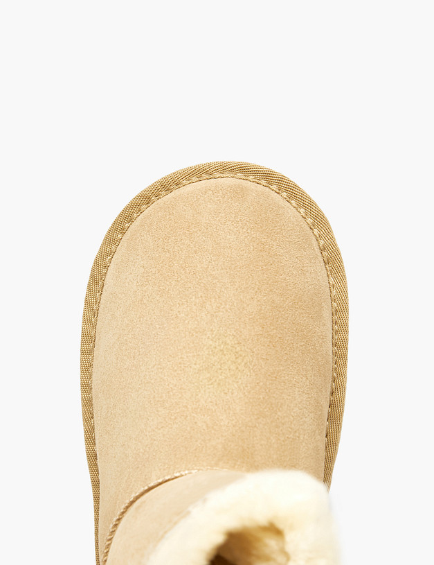 Бежевые угги для девочек MASCOTTE 234-525031-0208 | ракурс 5