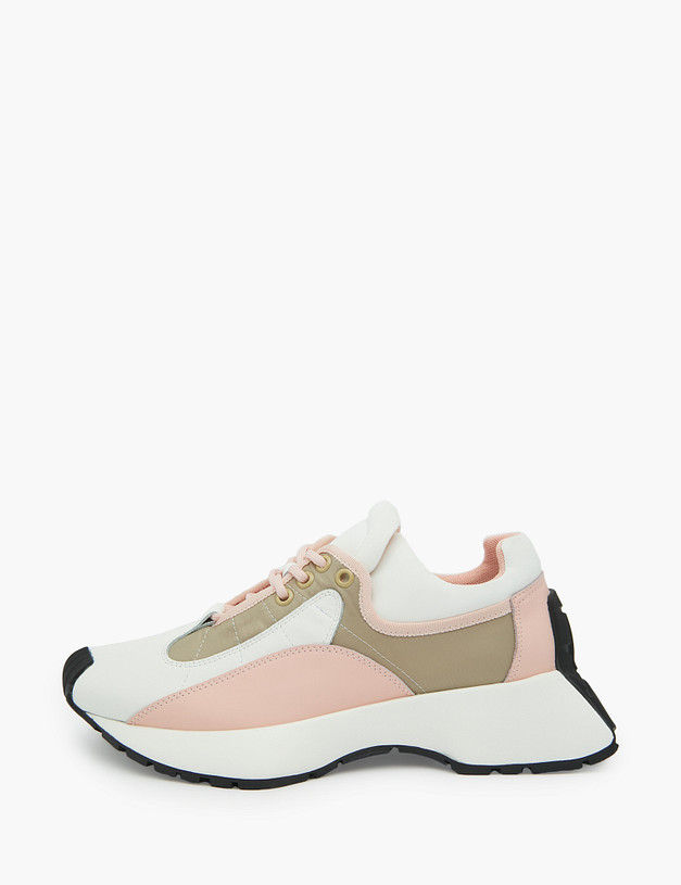 Белые женские кроссовки MASCOTTE 47-310211-0106 | ракурс 2