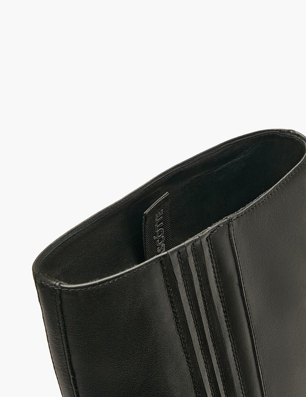 Черные женские сапоги MASCOTTE 233-5281221-3100M | ракурс 6