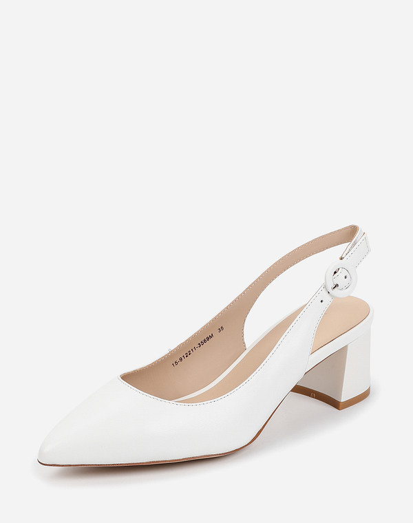 15-912211-3569M Туфли летние женские нат.кожа/нат.кожа бел, Mascotte