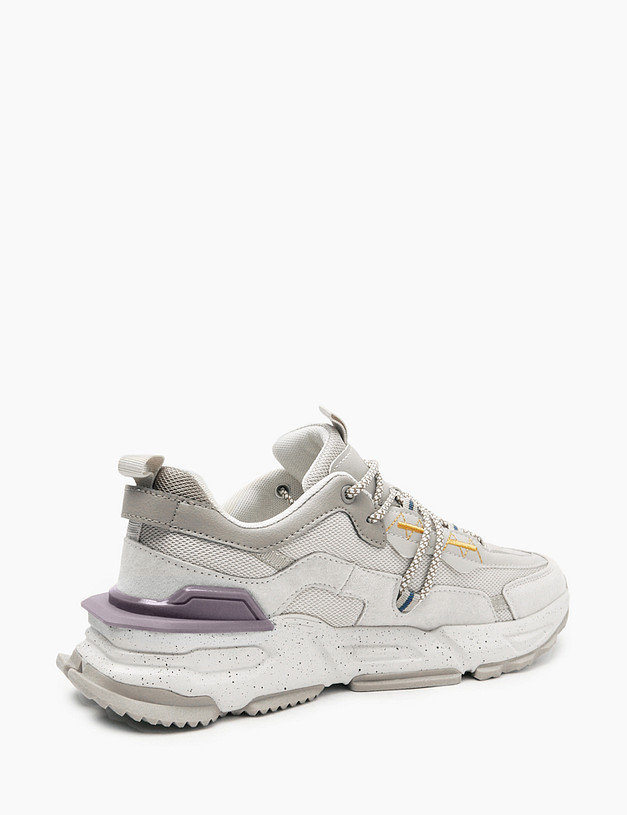 Бежевые мужские кроссовки MASCOTTE 64-516421-0101 | ракурс 3