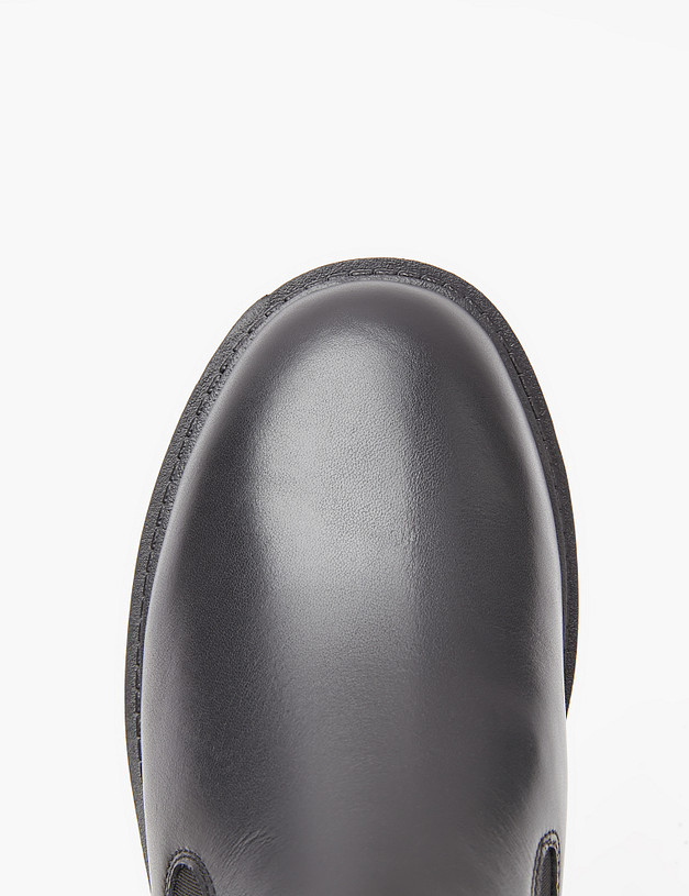 Черные женские зимние челси MASCOTTE 233-3202138-7100M | ракурс 4