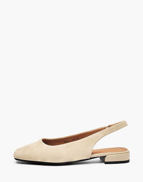 78-612711-0601 Туфли летние женские велюр/нат.кожа молочн, Mascotte