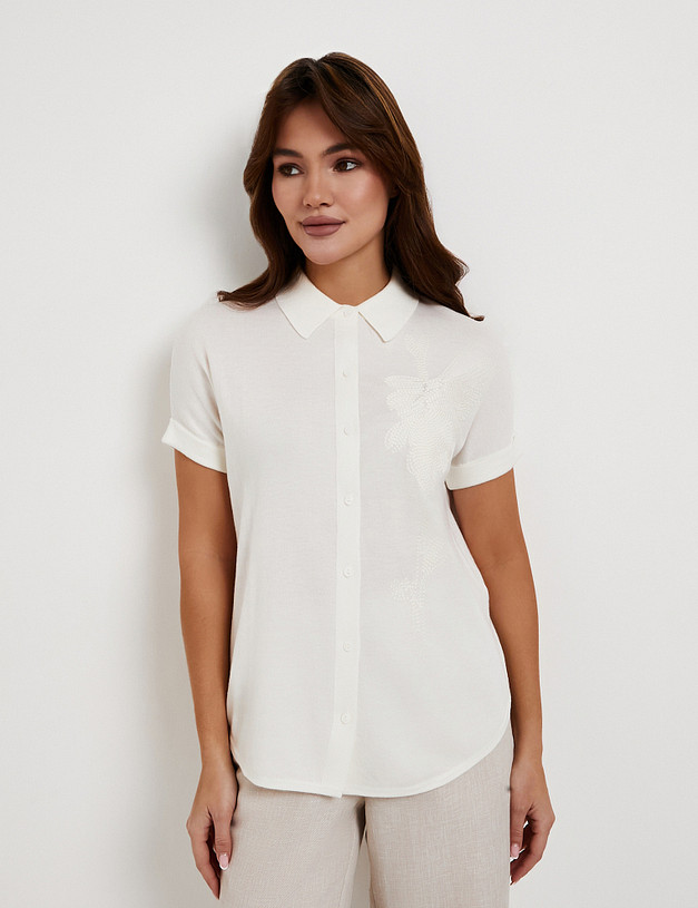 Молочная женская рубашка MASCOTTE 852-5228-2401 | ракурс 6