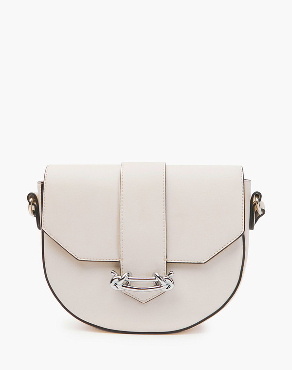 670-2122-601 Сумка женская и.кожа/текстиль бел, S, Mascotte