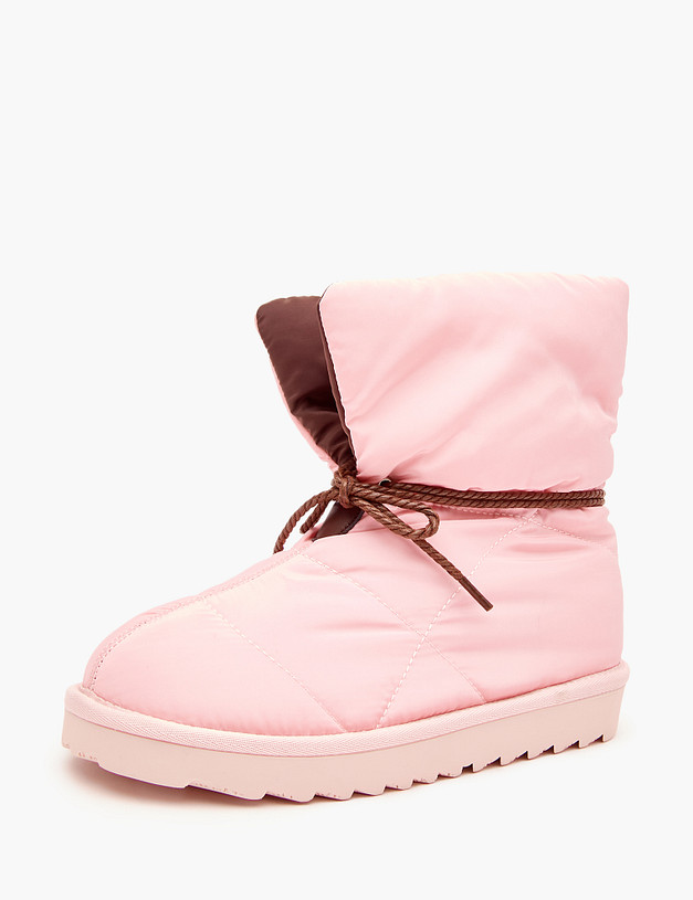 Розовые дутики для девочек MASCOTTE 98-320144-0206 | ракурс 3