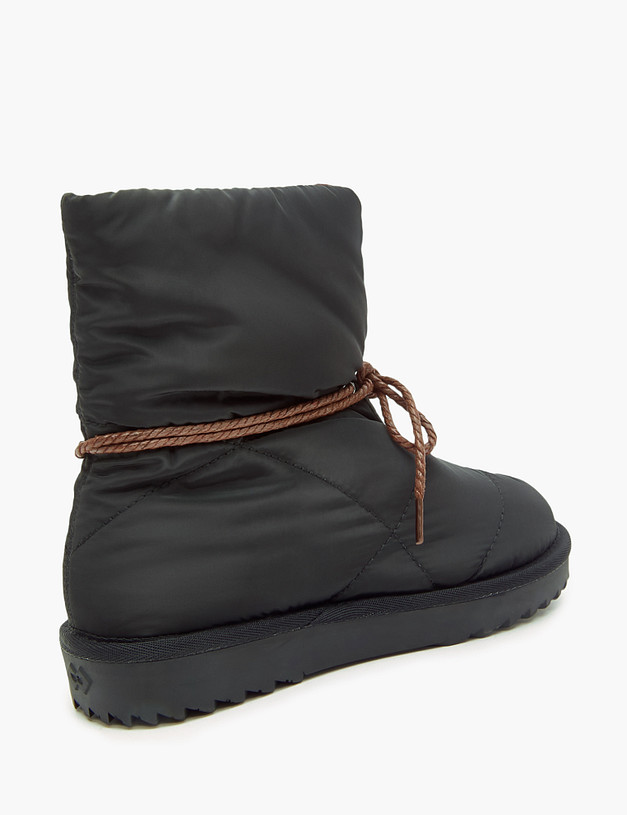 Черные дутики для девочек MASCOTTE 98-320144-0202 | ракурс 4