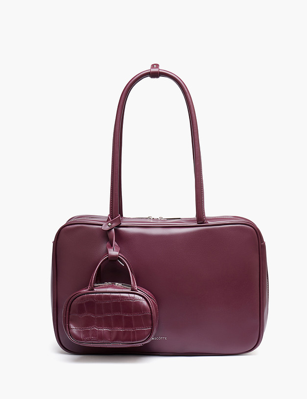 Бордовая женская сумка MASCOTTE 660-5227-605 | ракурс 1