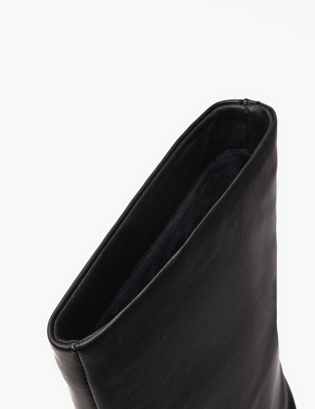 Черные женские полусапоги MASCOTTE 126-4245022-3100M | ракурс 6