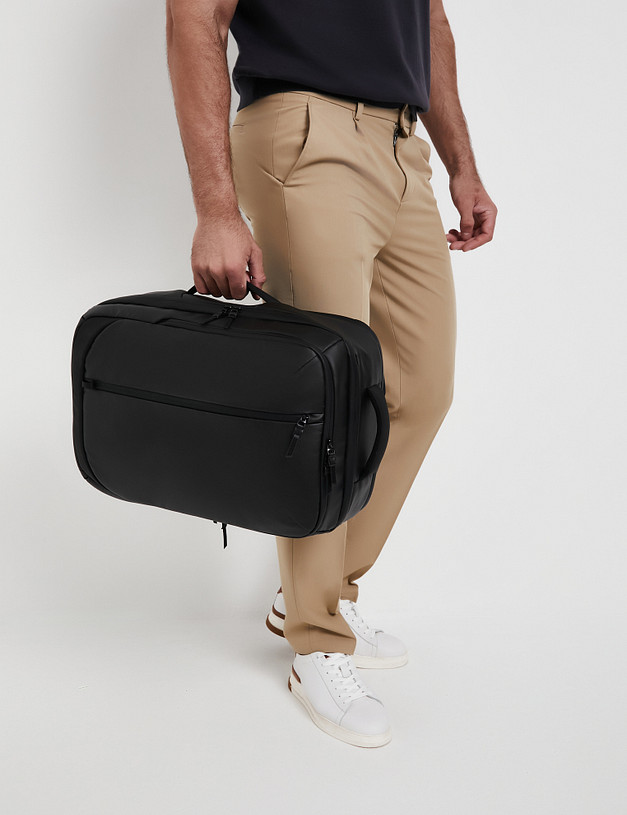 Черный мужской рюкзак MASCOTTE 649-4112-602 | ракурс 3