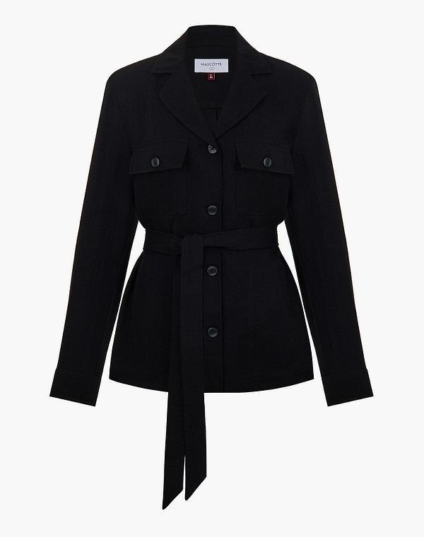 986-6111-2402 Жакет женский черн, Mascotte