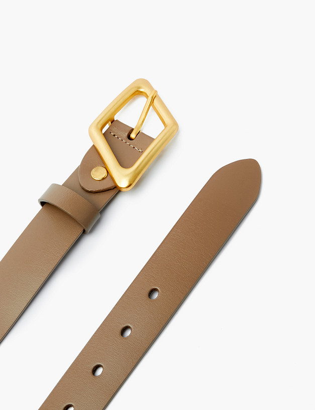 Бежевый женский ремень MASCOTTE 701-2206-610 | ракурс 3