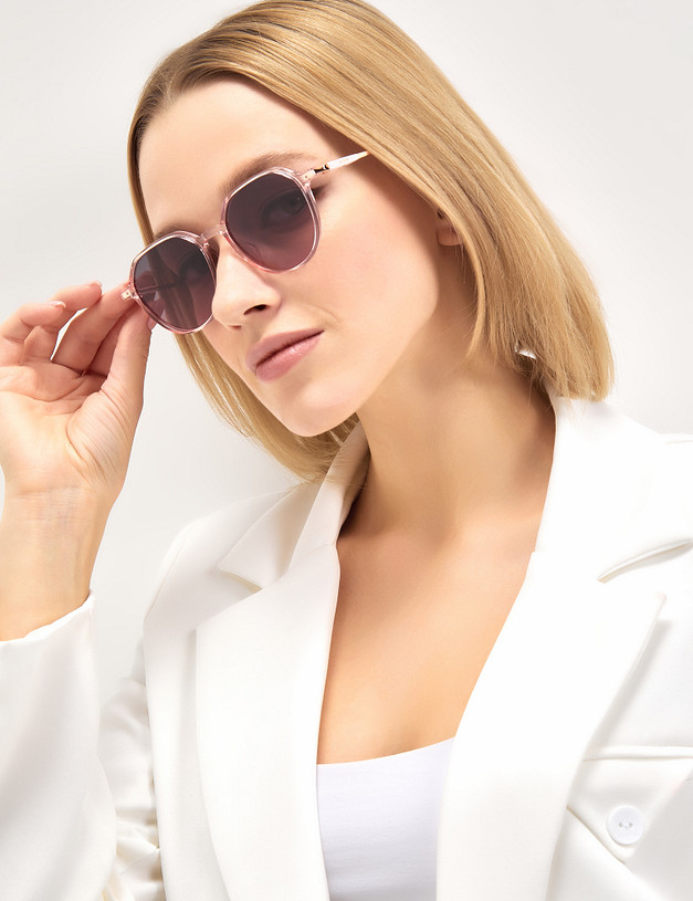 Розовые женские очки MASCOTTE 753-3129-7706 | ракурс 1