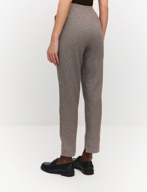 Светло-коричневые женские брюки MASCOTTE 790-5203-2409 | ракурс 5