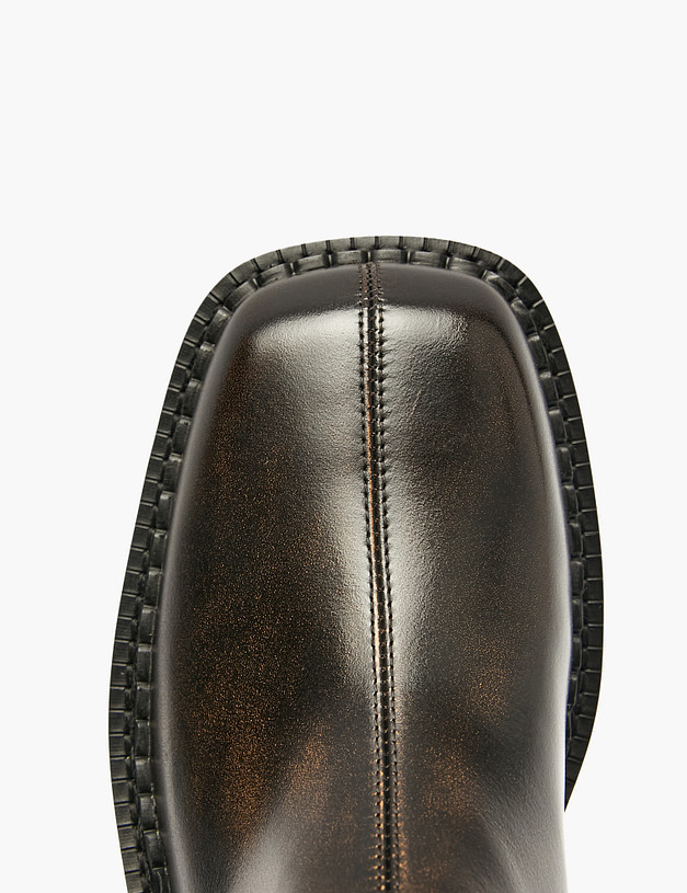 Коричневые женские ботинки MASCOTTE 22-5280223-6108M | ракурс 4