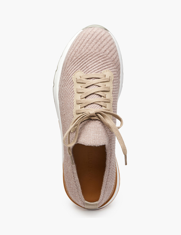 Бежевые мужские полуботинки MASCOTTE 22-6150614-0208 | ракурс 4