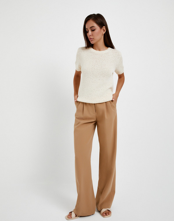 852-5101-2601 Джемпер женский молочн, Mascotte