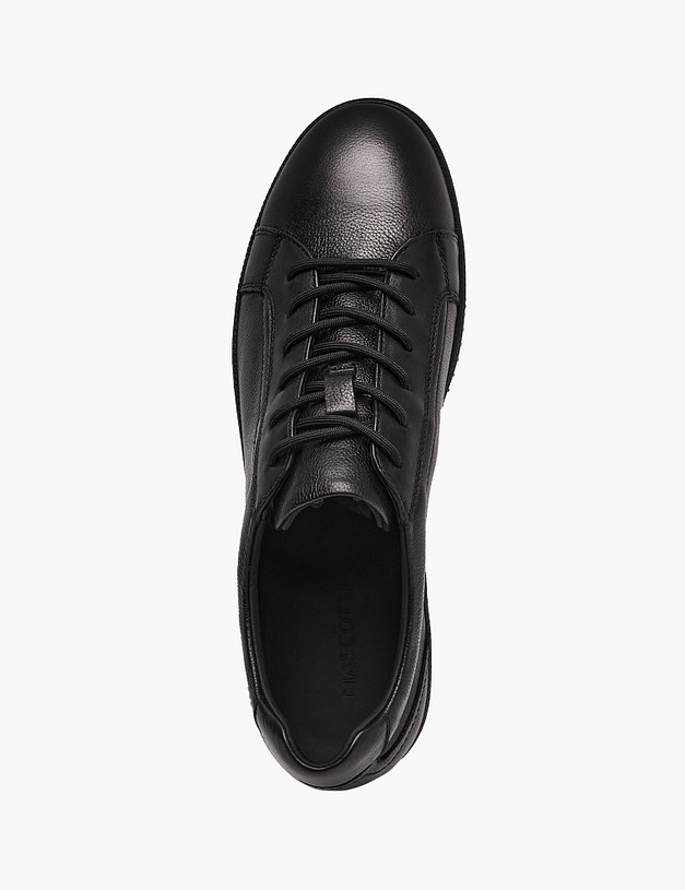 Черные мужские кеды MASCOTTE 142-6133022-0102 | ракурс 4