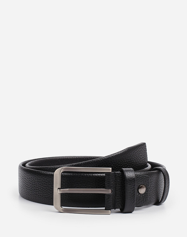 727-0245-102 Ремень муж. нат.кожа черн, Mascotte