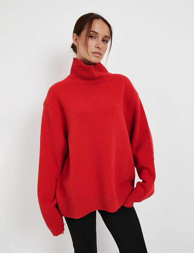 Красный женский свитер MASCOTTE 990-5201-7505 | ракурс 1