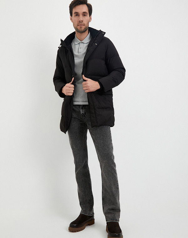 234-3371-2402 Куртка мужская черн, Mascotte