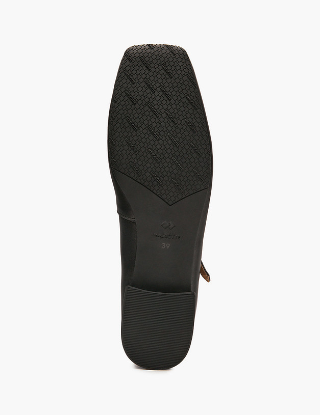 Черные женские туфли Мэри Джейн MASCOTTE 234-515911-0502 | ракурс 5