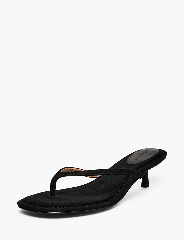 Черные женские сабо MASCOTTE 233-615311-3605M | ракурс 2