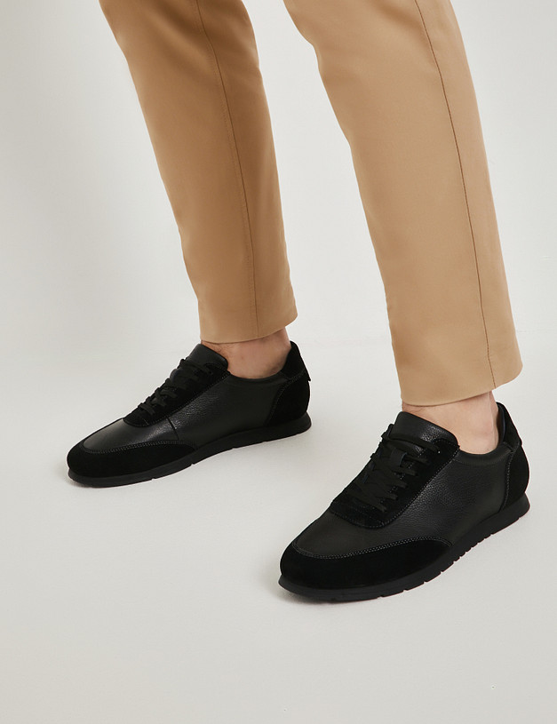 Черные мужские кроссовки MASCOTTE 58-514411-0102 | ракурс 8 Черные мужские кроссовки MASCOTTE 58-514411-0102 | ракурс 8