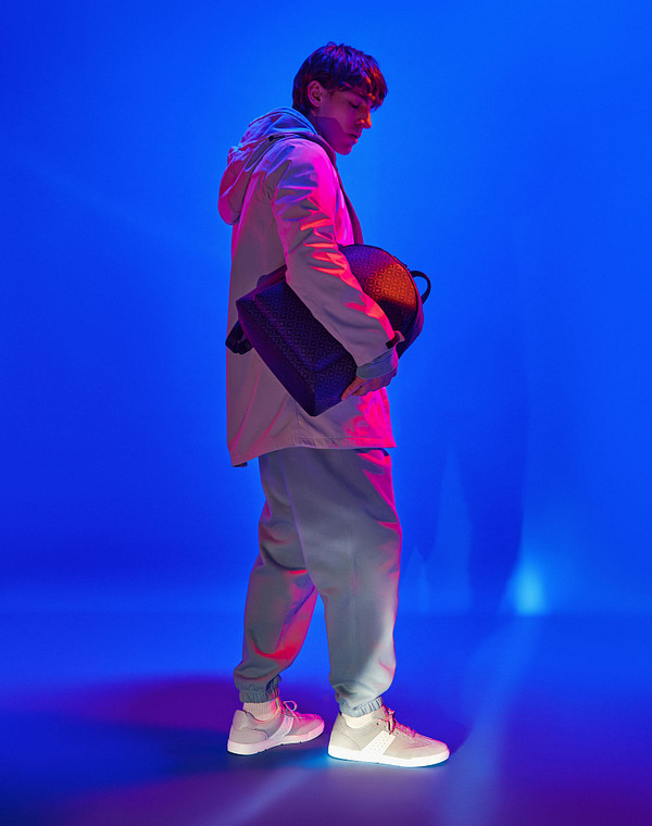 189-2113122-0210 Полуботинки для активного отдыха мужские велюр-текстиль/текстиль серый, Mascotte Lite