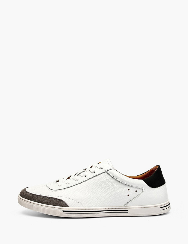 Белые мужские полуботинки MASCOTTE 22-610211-0101 | ракурс 1