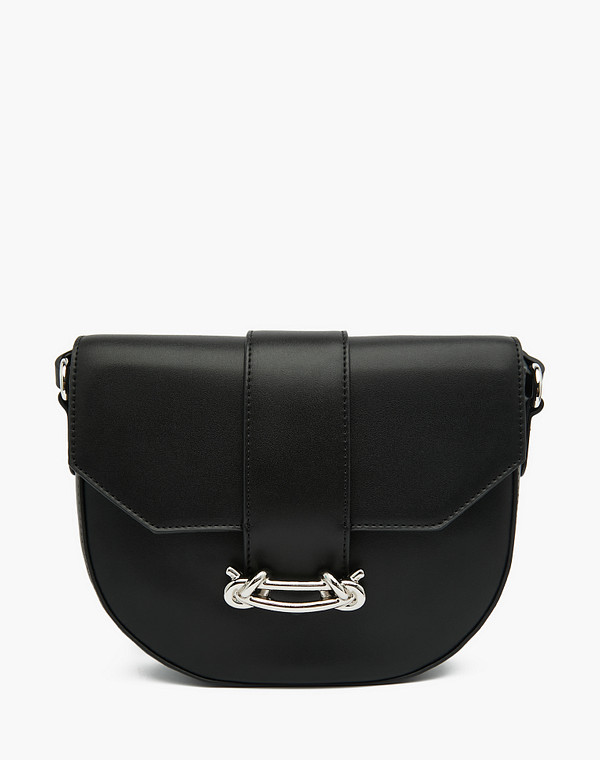 670-2122-602 Сумка женская и.кожа/текстиль черн, S, Mascotte