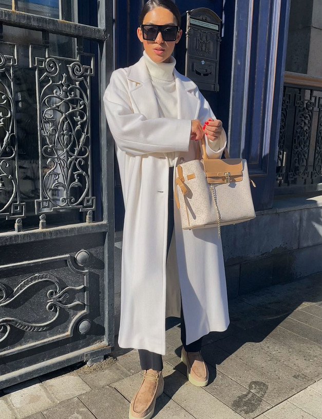 Белая женская сумка MASCOTTE 602-3107-601 | ракурс 2