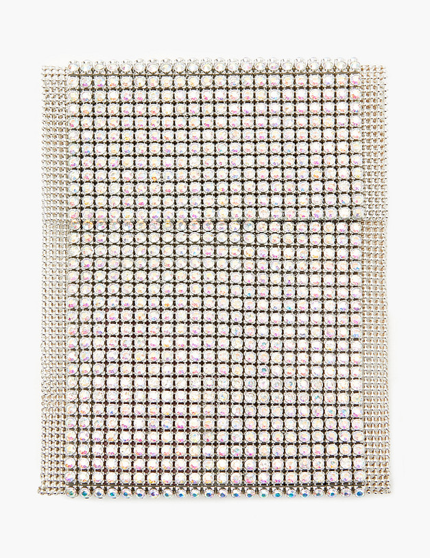 Серебристая женская сумка MASCOTTE 679-3213-7716 | ракурс 2