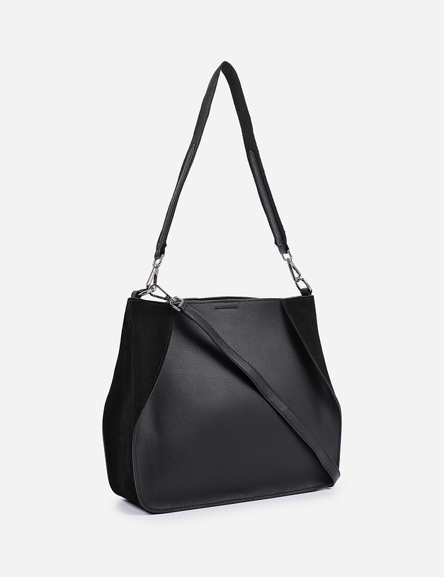 Черная женская сумка MASCOTTE 660-1207-602 | ракурс 3