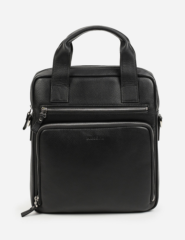 Черная мужская сумка MASCOTTE 658-1213-102 | ракурс 2