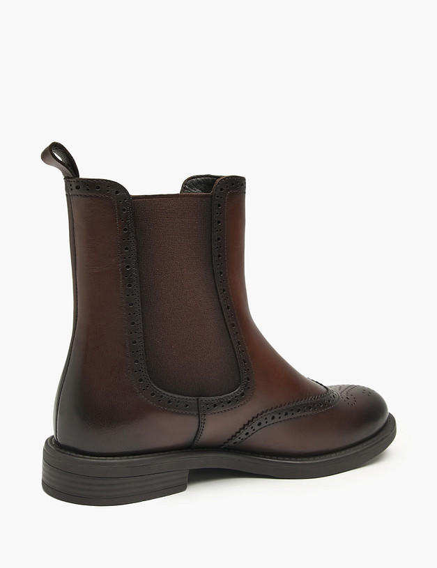 Коричневые женские челси MASCOTTE 58-520823-0109 | ракурс 3