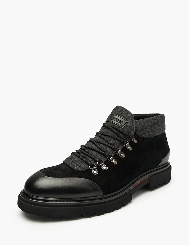 Черные мужские хайкеры MASCOTTE 175-4131722-3205M | ракурс 4