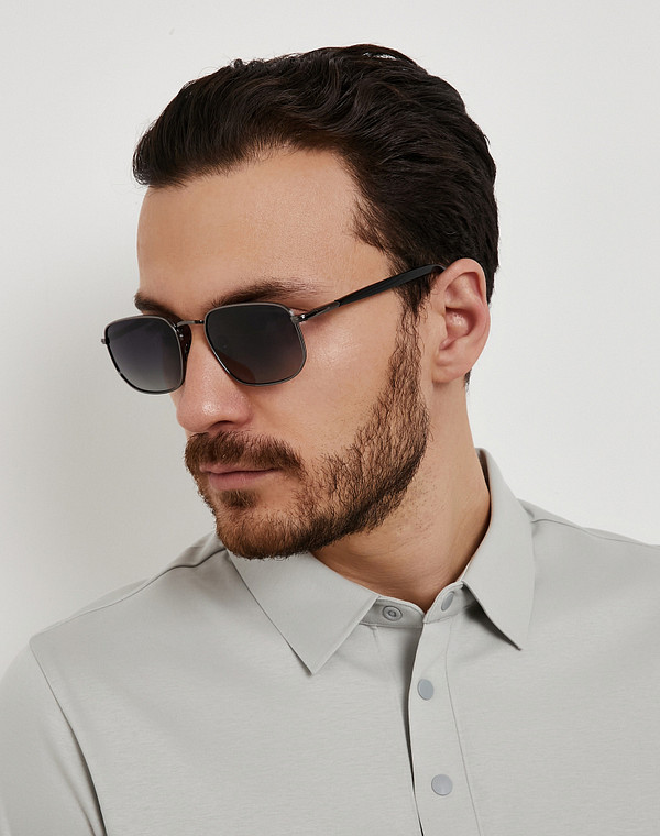 793-5203-7716 Очки мужские и.мат. сост.серебро, Mascotte